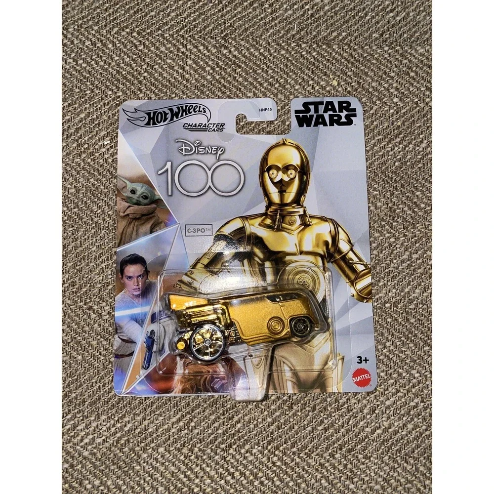 Hot Wheels Disney Star Wars Character Cars Toys Die-Cast - C3PO 100 Years‎